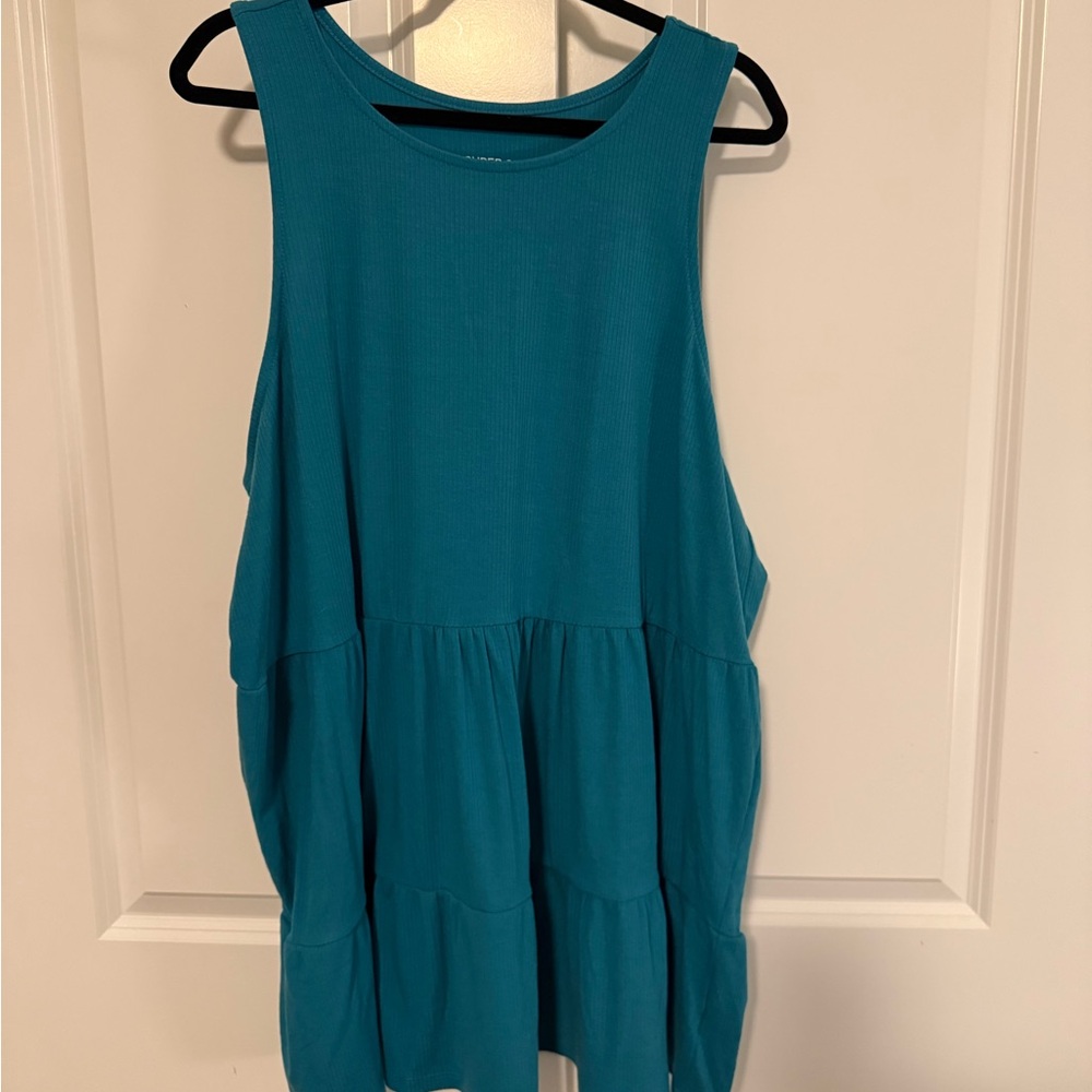 Torrid Teal Tank Top